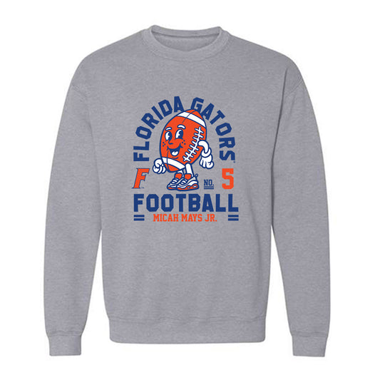 Florida - NCAA Football : Micah Mays Jr. - Fashion Shersey Crewneck Sweatshirt-0