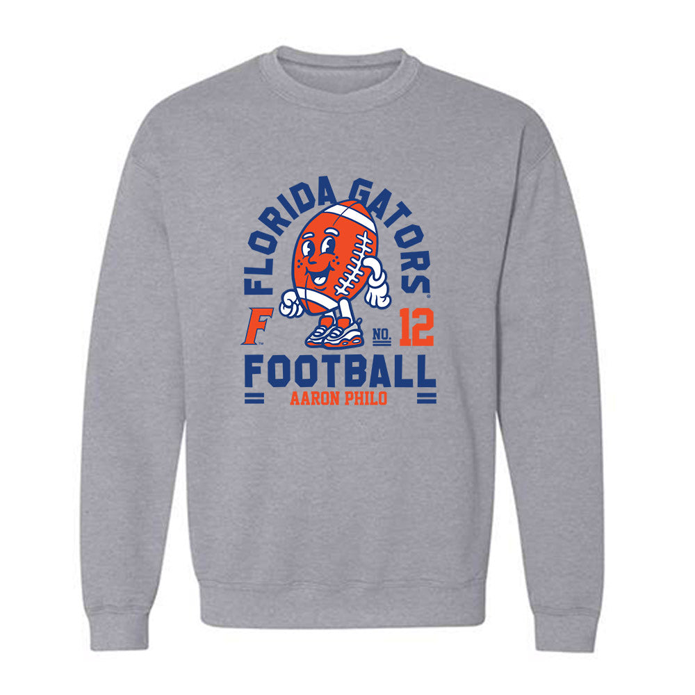 Florida - NCAA Football : Aaron Philo - Fashion Shersey Crewneck Sweatshirt-0