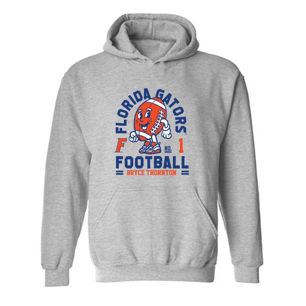 Florida - NCAA Football : Bryce Thornton - Fashion Shersey Hooded Sweatshirt-0