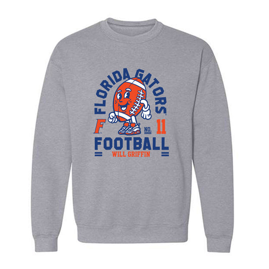 Florida - NCAA Football : Will Griffin - Fashion Shersey Crewneck Sweatshirt-0