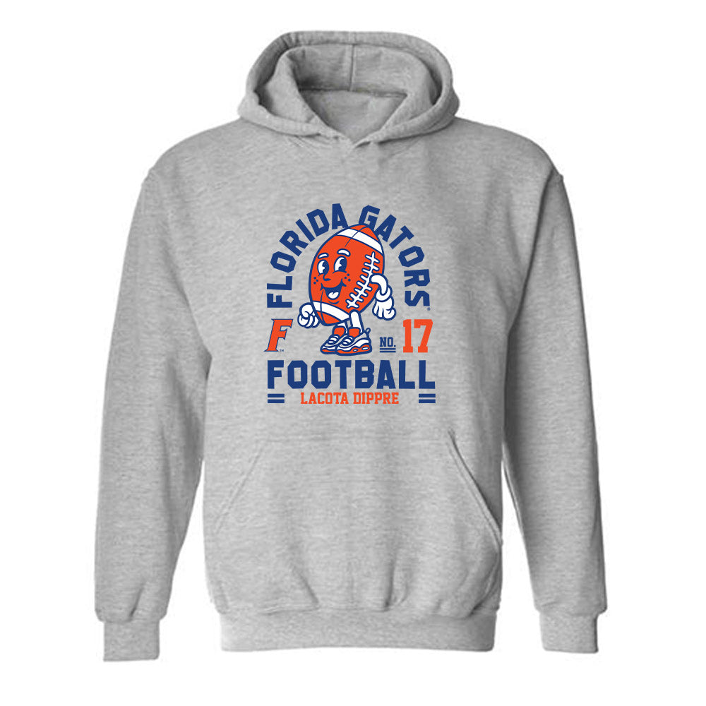 Florida - NCAA Football : Lacota Dippre - Fashion Shersey Hooded Sweatshirt-0