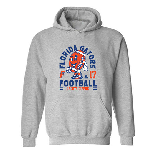 Florida - NCAA Football : Lacota Dippre - Fashion Shersey Hooded Sweatshirt-0