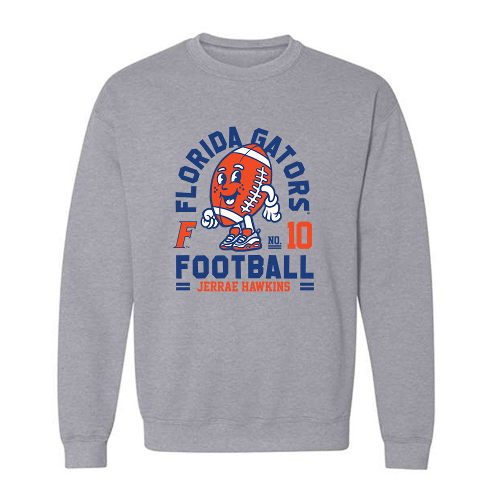 Florida - NCAA Football : Jerrae Hawkins - Fashion Shersey Crewneck Sweatshirt-0