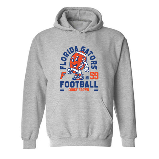 Florida - NCAA Football : Corey Brown - Fashion Shersey Hooded Sweatshirt-0