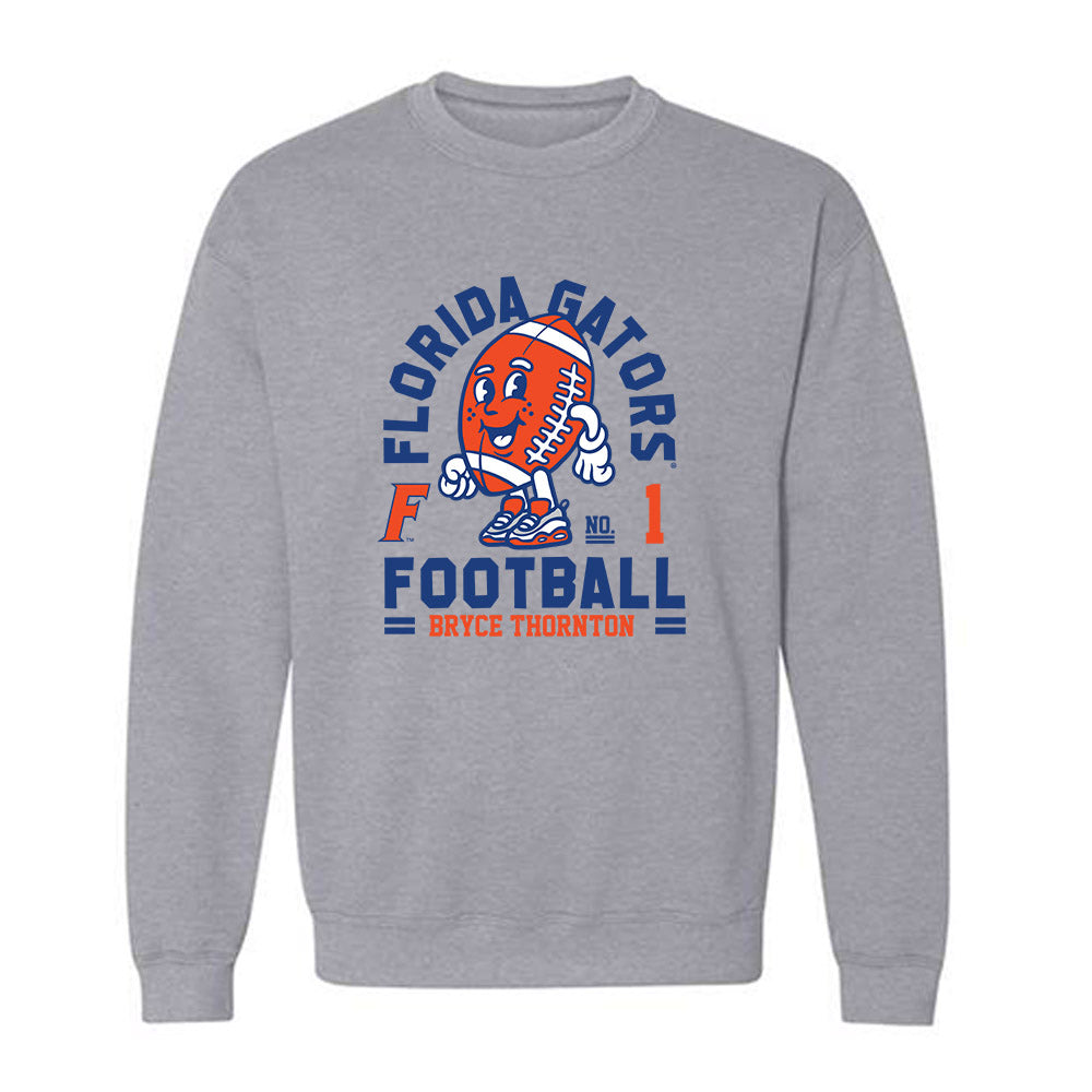 Florida - NCAA Football : Bryce Thornton - Fashion Shersey Crewneck Sweatshirt-0