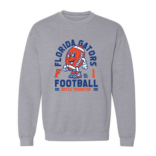 Florida - NCAA Football : Bryce Thornton - Fashion Shersey Crewneck Sweatshirt-0