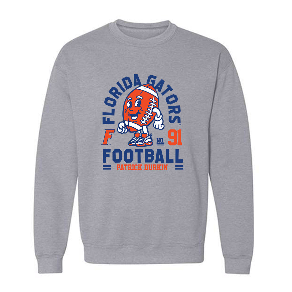 Florida - NCAA Football : Patrick Durkin - Fashion Shersey Crewneck Sweatshirt-0