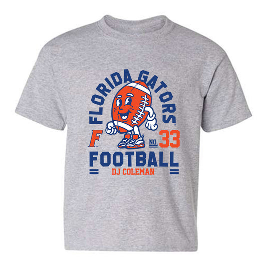 Florida - NCAA Football : DJ Coleman - Fashion Shersey Youth T-Shirt-0