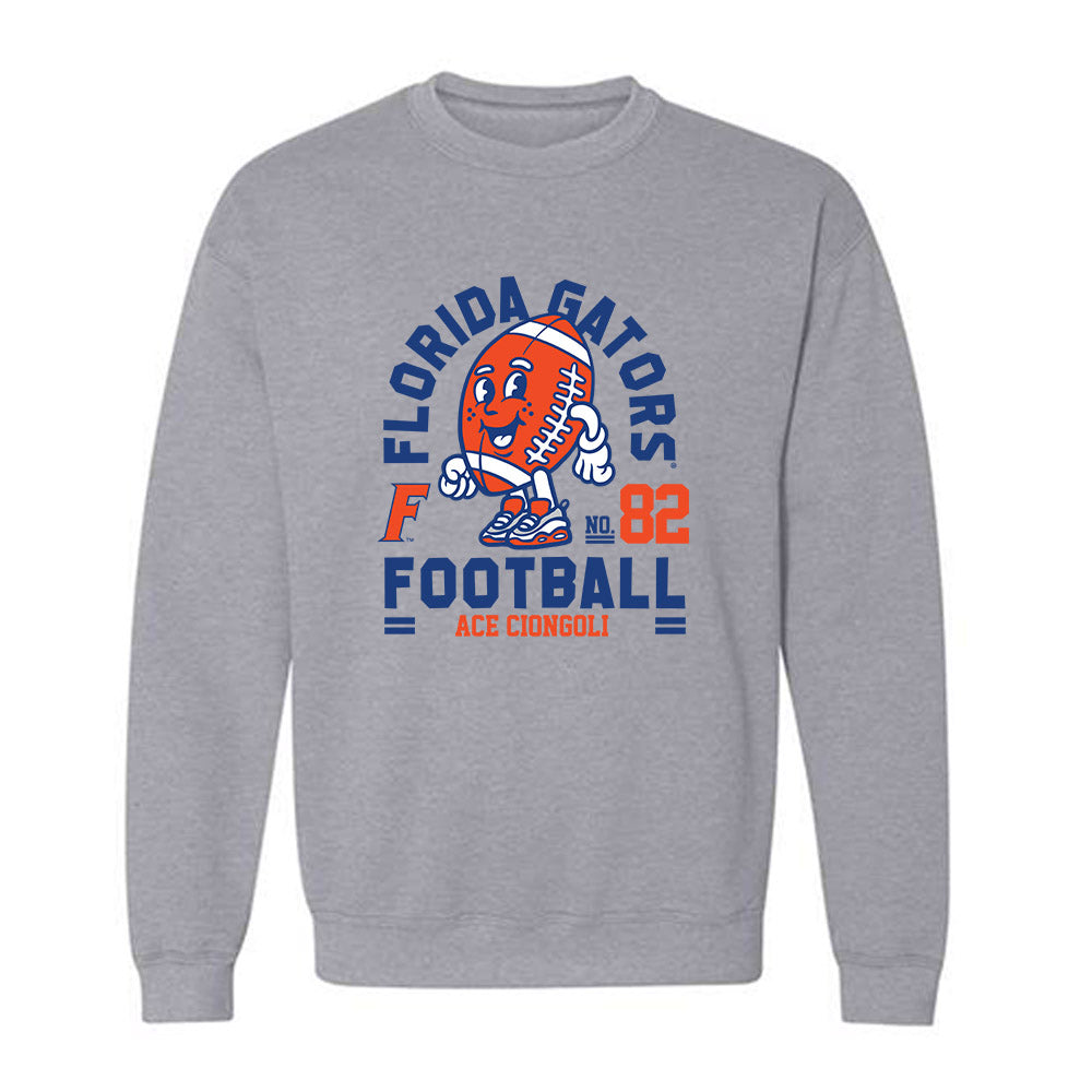 Florida - NCAA Football : Ace Ciongoli - Fashion Shersey Crewneck Sweatshirt-0