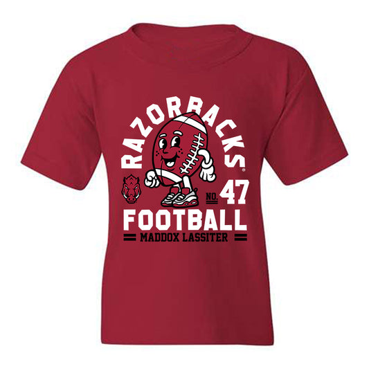 Arkansas - NCAA Football : Maddox Lassiter - Youth T-Shirt