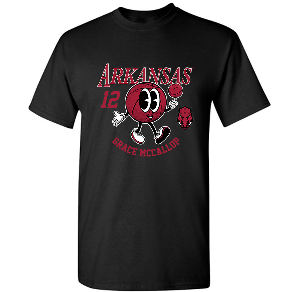 Arkansas - NCAA Women's Basketball : Grace McCallop - Fashion Shersey T-Shirt-0