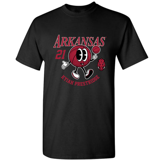 Arkansas - NCAA Women's Basketball : Kyiah Prestridge - Fashion Shersey T-Shirt-0