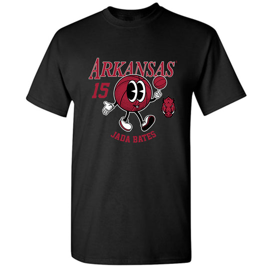 Arkansas - NCAA Women's Basketball : Jada Bates - Fashion Shersey T-Shirt