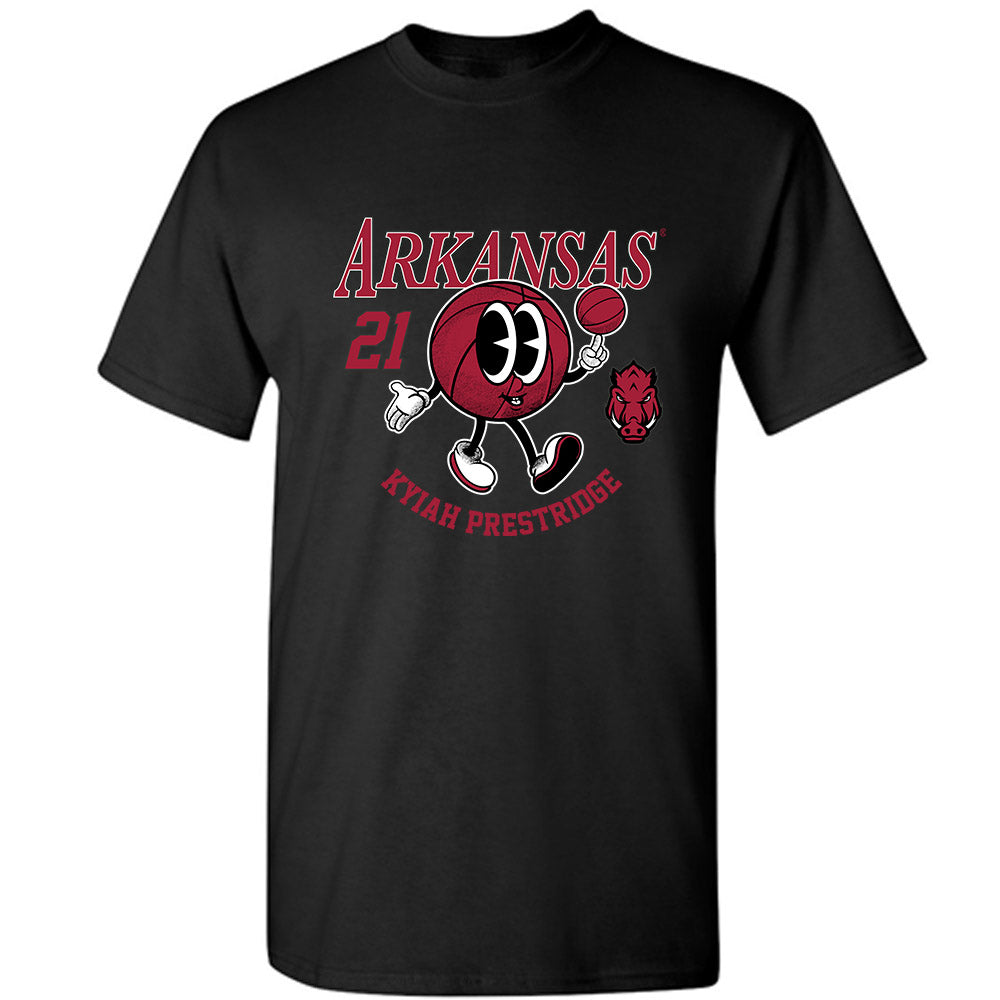 Arkansas - NCAA Women's Basketball : Kyiah Prestridge - Fashion Shersey T-Shirt-0