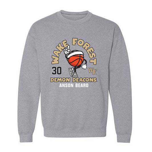 Wake Forest - NCAA Men's Basketball : Anson Beard - Fashion Shersey Crewneck Sweatshirt-0