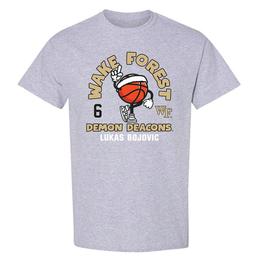 Wake Forest - NCAA Men's Basketball : Lukas Bojovic - Fashion Shersey T-Shirt-0