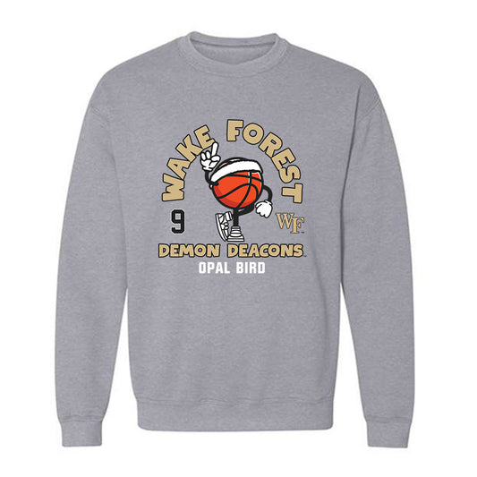Wake Forest - NCAA Women's Basketball : Opal Bird - Fashion Shersey Crewneck Sweatshirt-0
