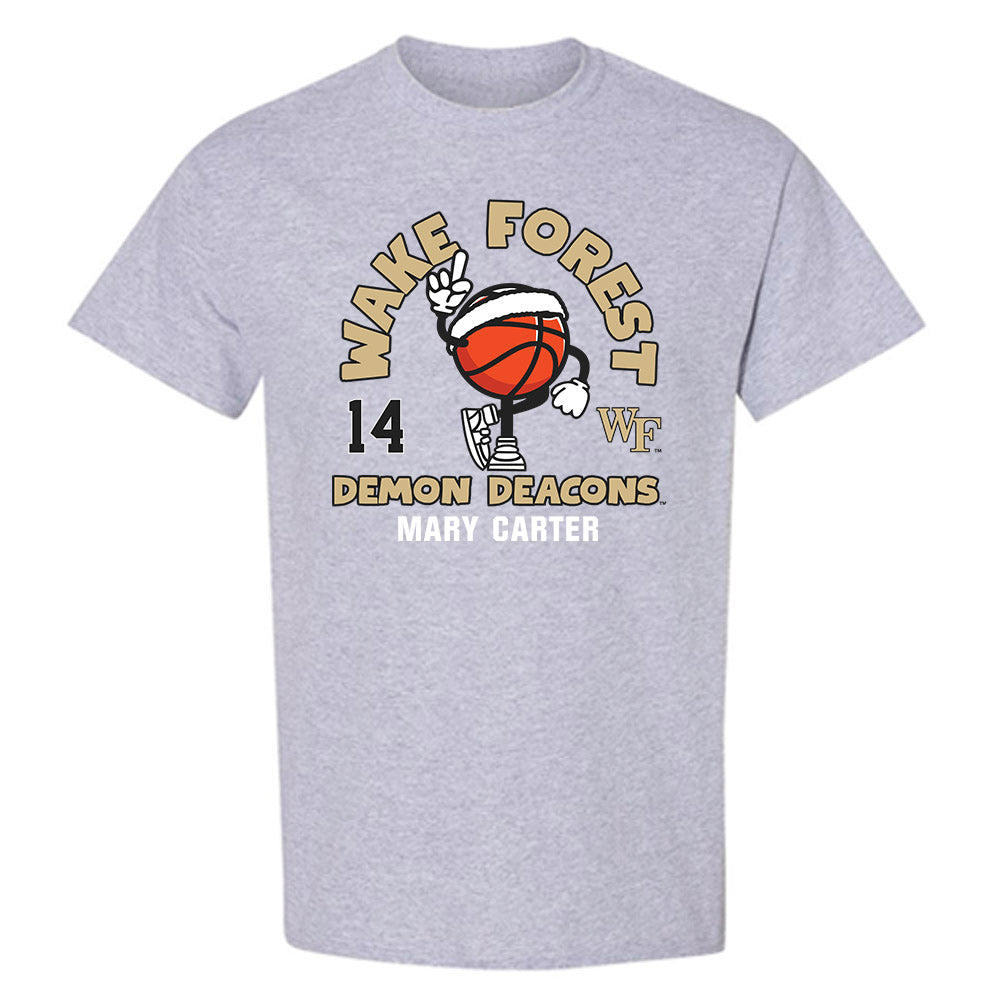 Wake Forest - NCAA Women's Basketball : Mary Carter - Fashion Shersey T-Shirt-0
