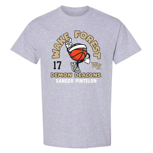 Wake Forest - NCAA Men's Basketball : Xander Pintelon - Fashion Shersey T-Shirt-0