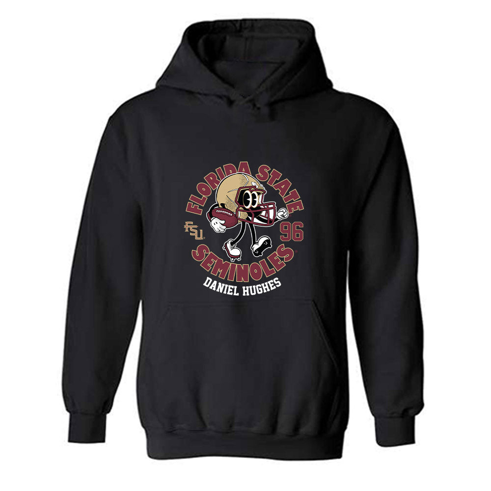 FSU - NCAA Football : Daniel Hughes - Fashion Shersey Hooded Sweatshirt-0