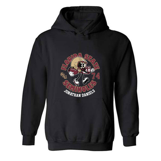 FSU - NCAA Football : Jonathan Daniels - Fashion Shersey Hooded Sweatshirt-0