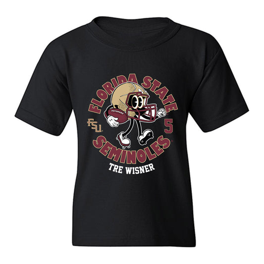 FSU - NCAA Football : Tre Wisner - Fashion Shersey Youth T-Shirt-0