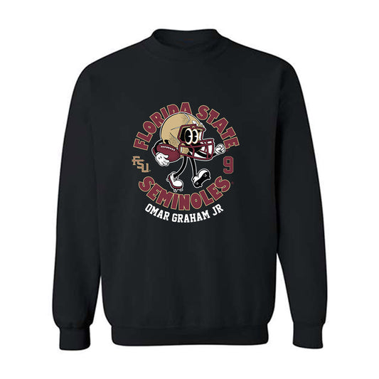FSU - NCAA Football : Omar Graham Jr - Fashion Shersey Crewneck Sweatshirt-0