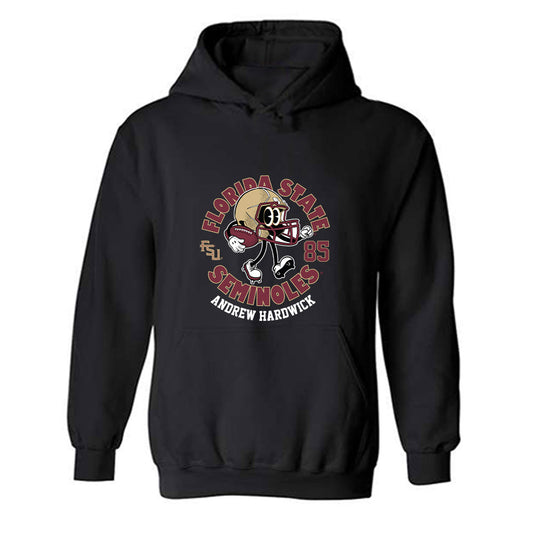 FSU - NCAA Football : Andrew Hardwick - Fashion Shersey Hooded Sweatshirt-0