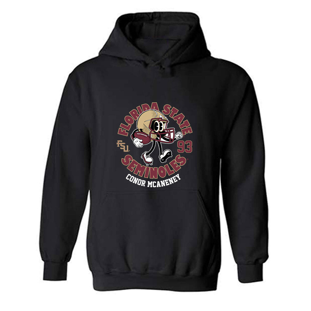 FSU - NCAA Football : Conor McAneney - Fashion Shersey Hooded Sweatshirt-0