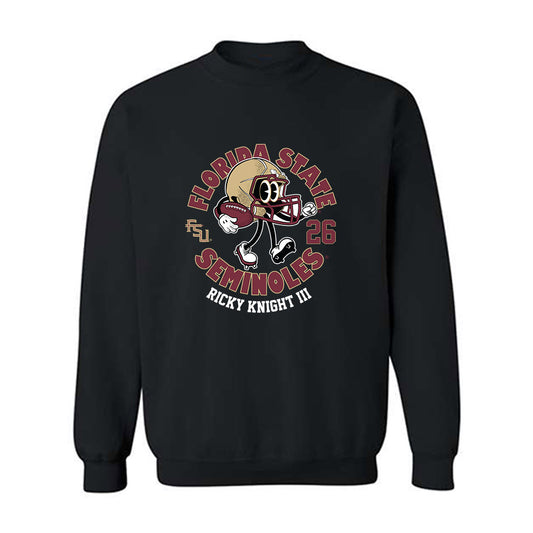 FSU - NCAA Football : Ricky Knight III - Fashion Shersey Crewneck Sweatshirt-0