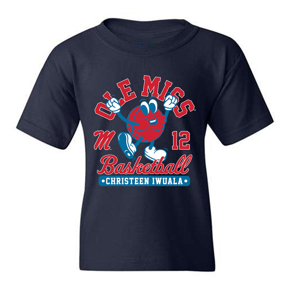 Ole Miss - NCAA Women's Basketball : Christeen Iwuala - Fashion Shersey Youth T-Shirt-0