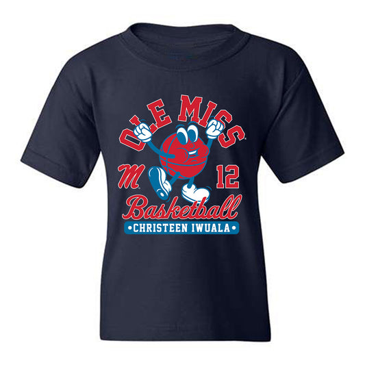 Ole Miss - NCAA Women's Basketball : Christeen Iwuala - Fashion Shersey Youth T-Shirt-0