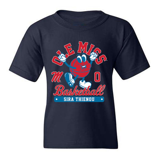 Ole Miss - NCAA Women's Basketball : Sira Thienou - Fashion Shersey Youth T-Shirt-0