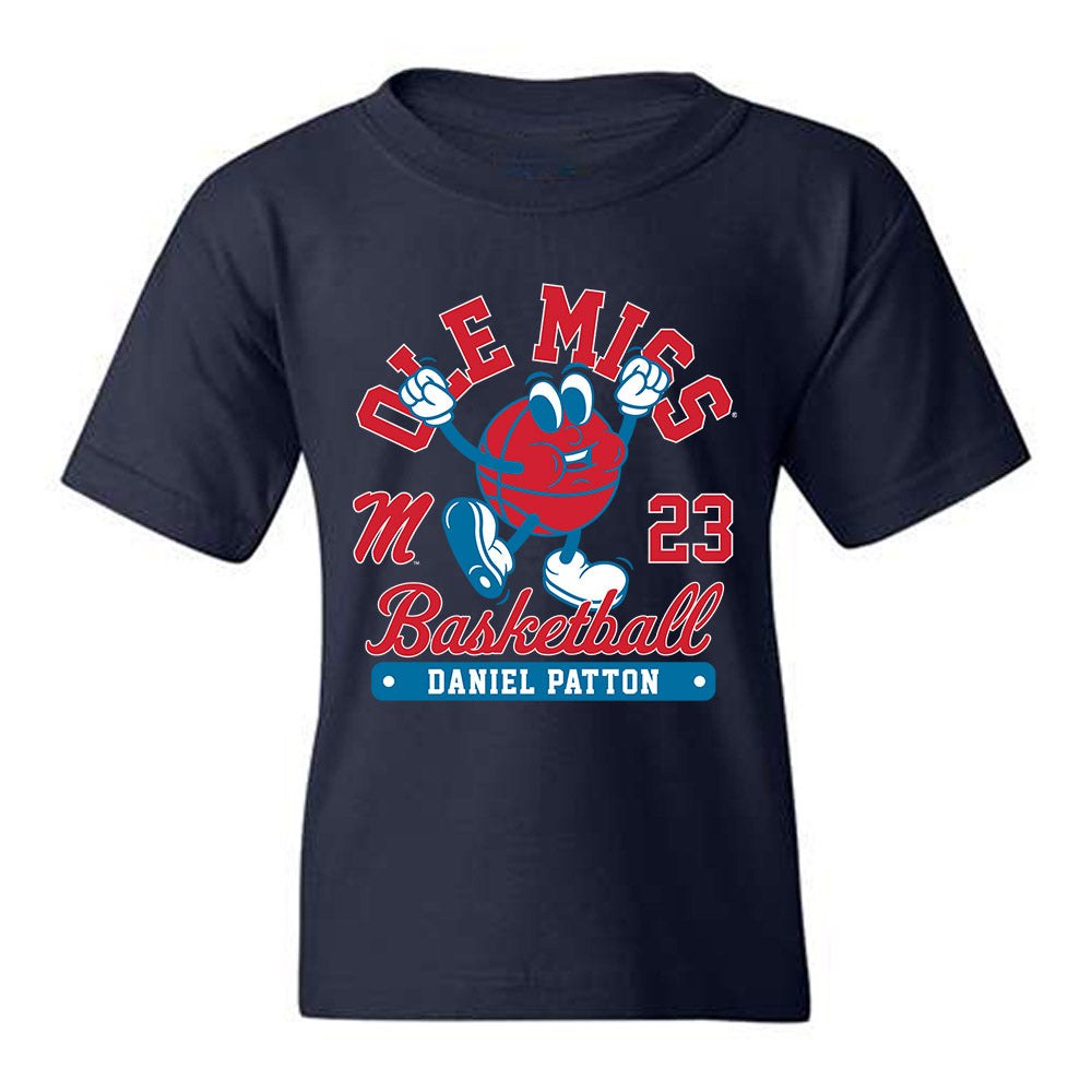 Ole Miss - NCAA Men's Basketball : Daniel Patton - Fashion Shersey Youth T-Shirt-0