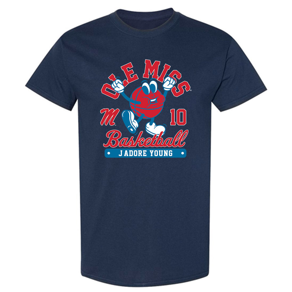 Ole Miss - NCAA Women's Basketball : J'Adore Young - Fashion Shersey T-Shirt-0