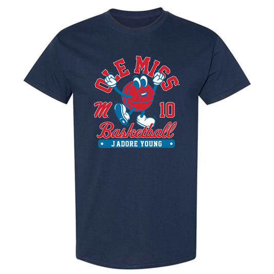 Ole Miss - NCAA Women's Basketball : J'Adore Young - Fashion Shersey T-Shirt-0