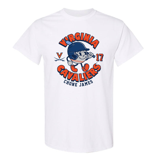 Virginia - NCAA Baseball : Chone James - Fashion Shersey T-Shirt