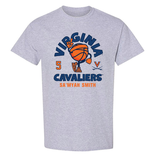 Virginia - NCAA Women's Basketball : Sa'Myah Smith - Fashion Shersey T-Shirt-0