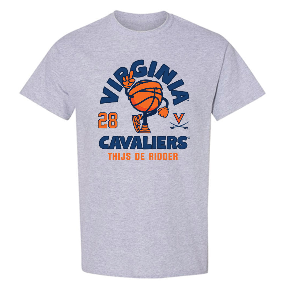 Virginia - NCAA Men's Basketball : Thijs De Ridder - Fashion Shersey T-Shirt-0