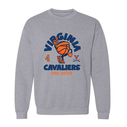 Virginia - NCAA Women's Basketball : Eris Lester - Fashion Shersey Crewneck Sweatshirt-0