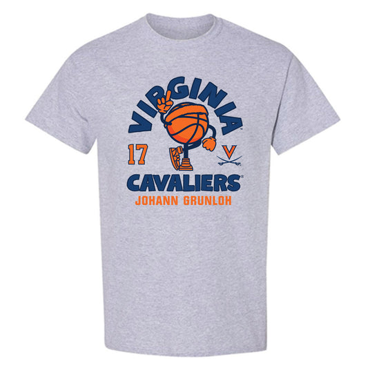Virginia - NCAA Men's Basketball : Johann Grunloh - Fashion Shersey T-Shirt-0