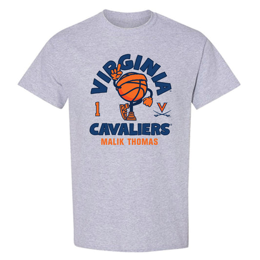 Virginia - NCAA Men's Basketball : Malik Thomas - Fashion Shersey T-Shirt-0