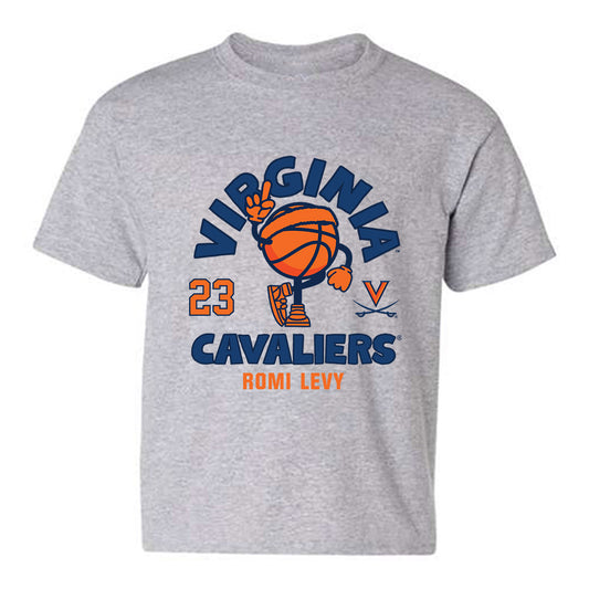 Virginia - NCAA Women's Basketball : Romi Levy - Fashion Shersey Youth T-Shirt-0