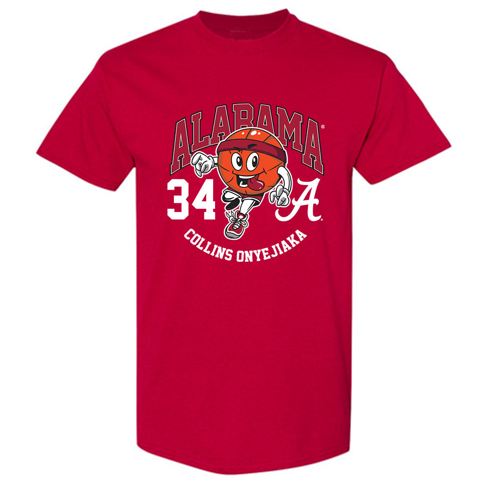 Alabama - NCAA Men's Basketball : Collins Onyejiaka - Fashion Shersey T-Shirt-0