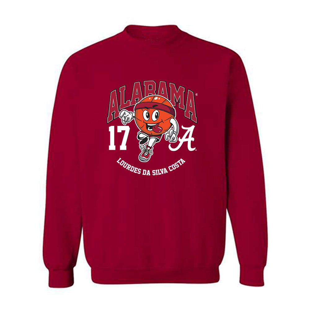 Alabama - NCAA Women's Basketball : Lourdes Da Silva Costa - Fashion Shersey Crewneck Sweatshirt-0