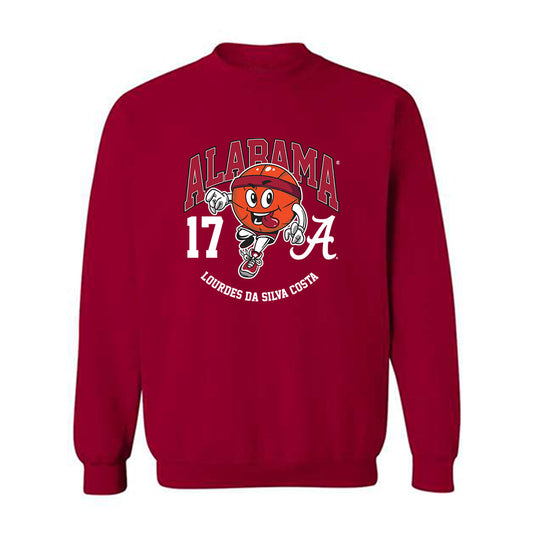 Alabama - NCAA Women's Basketball : Lourdes Da Silva Costa - Fashion Shersey Crewneck Sweatshirt-0