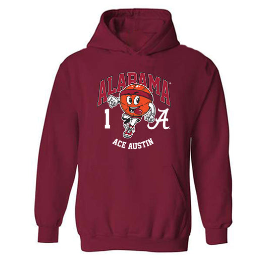 Alabama - NCAA Women's Basketball : Ace Austin - Fashion Shersey Hooded Sweatshirt-0