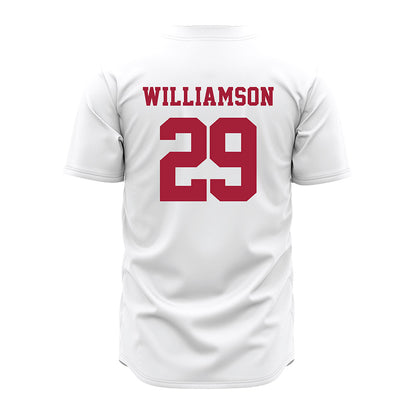 Alabama - NCAA Baseball : Jojo Williamson - White Jersey-2
