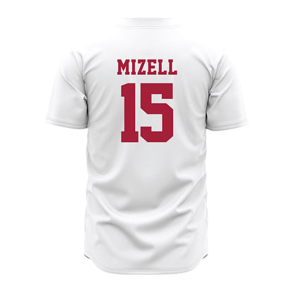 Alabama - NCAA Baseball : Coleman Mizell - White Jersey-3