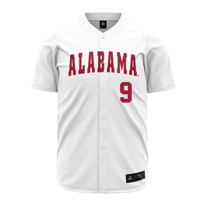 Alabama - NCAA Baseball : Bryce Fowler - White Jersey-0